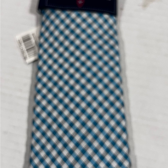 Saddlebred Handmade Neckwear Tie Blue & White 60 inches - Picture 5 of 10